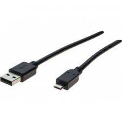 Hypertec 352453-HY USB cable 1 m USB 2.0 USB A Micro-USB B Black