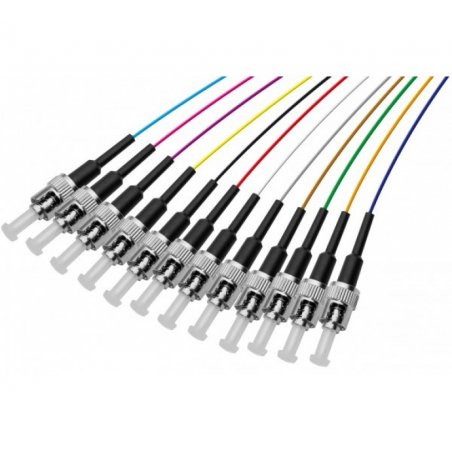 Hypertec 391862-HY fibre optic cable 2 m ST OM3 Multicolour