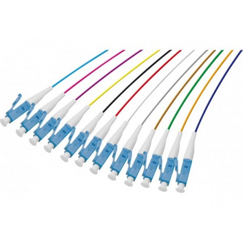 Pigtail OS2 lc/upc lszh 12 connectors- 2 m
