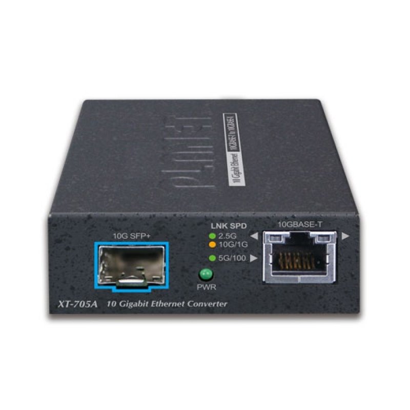 PLANET XT-705A MEDIA CONVERT. 10G/5G/2.5G/1G/100 - SFP+ 10G