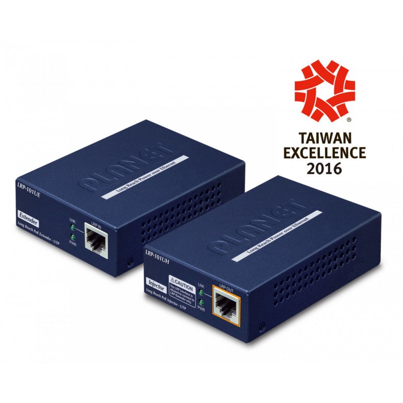 PLANET LRP-101U-KIT network extender Network transmitter & receiver Blue 10, 100 Mbit/s