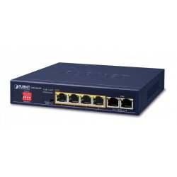 Planet GSD-604HP switch 6P gigabit with 4 poe+ 55W