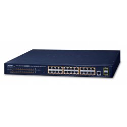 PLANET GS-4210-24P2S commutateur réseau Géré L2/L4 Gigabit Ethernet (10/100/1000) Connexion Ethernet, supportant l'al
