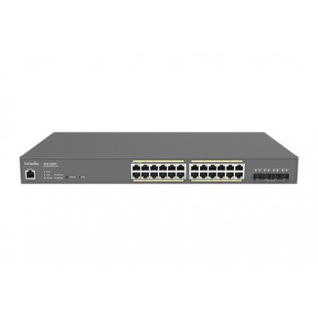 EnGenius ECS1528FP commutateur réseau Géré L2 Gigabit Ethernet (10/100/1000) Connexion Ethernet, supportant l'aliment