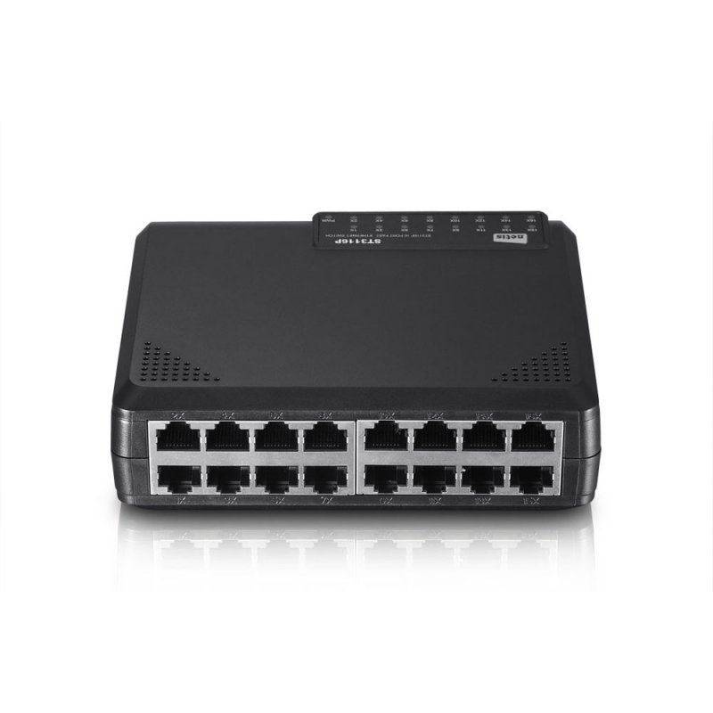 STONET ST3116P 10/100 M Switch with Plastic Case- 16 Ports
