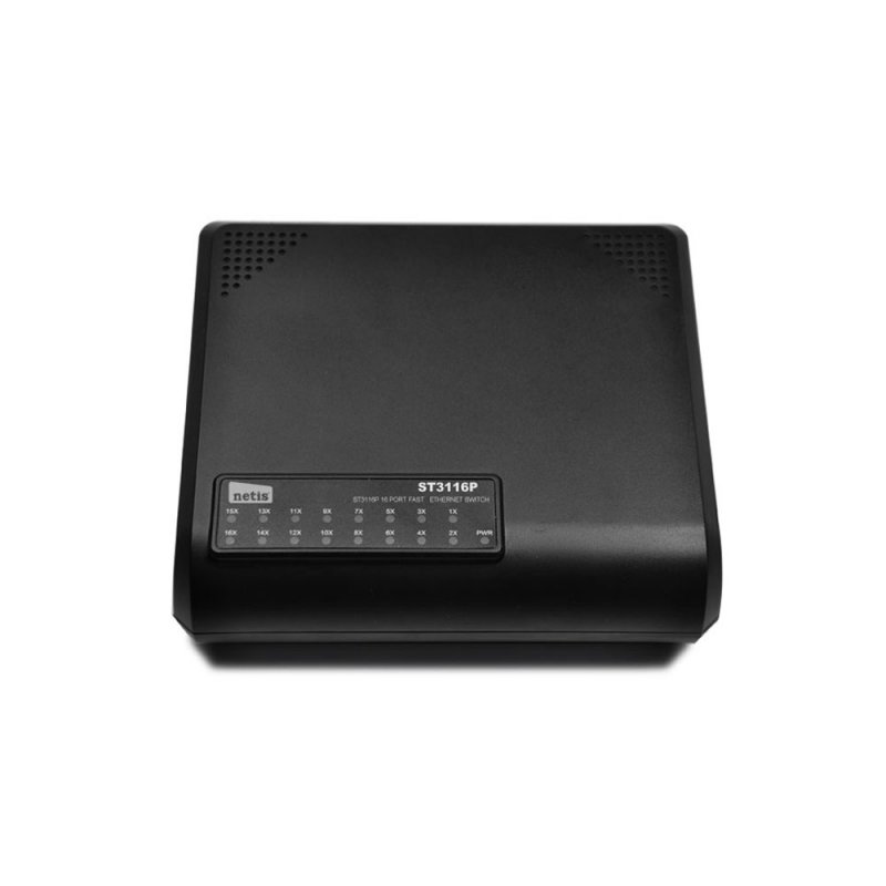 STONET ST3116P 10/100 M Switch with Plastic Case- 16 Ports
