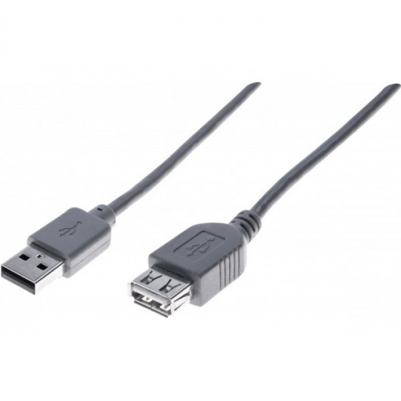 Hypertec 532412-HY câble USB 1 m USB 2.0 USB A Gris