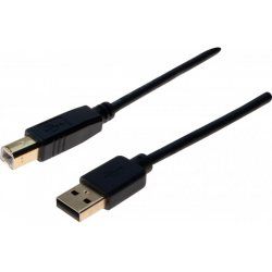 Hypertec 532431-HY USB cable 2 m USB 2.0 USB A USB B Black