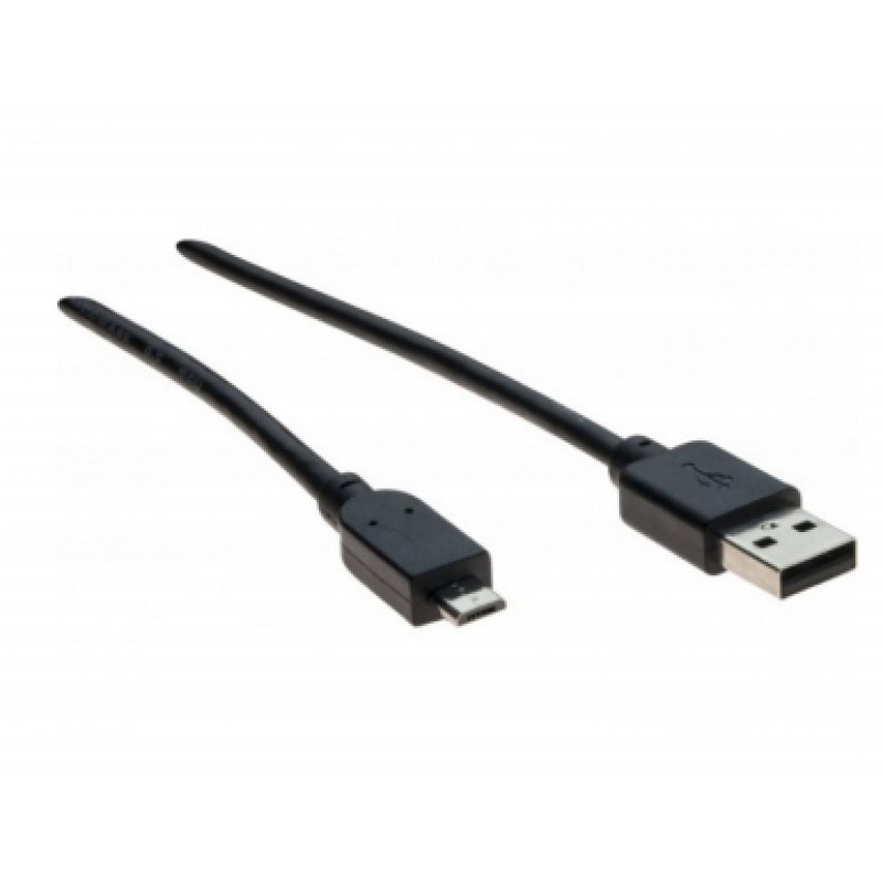 Hypertec 532456-HY USB cable 2 m USB 2.0 USB A Micro-USB A Black