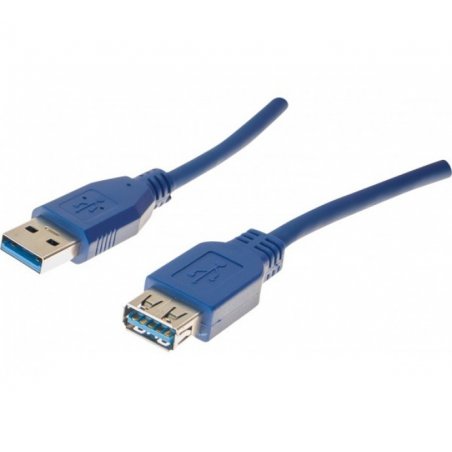 Hypertec 532478-HY câble USB 1 m USB 3.2 Gen 1 (3.1 Gen 1) USB A Bleu