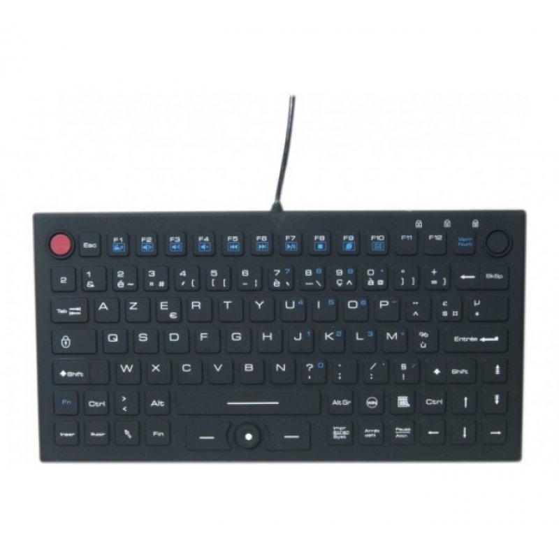 CUC Exertis Connect 574436 keyboard Mouse included USB ĄŽERTY French Black