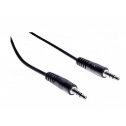 Audio cord 3.5-mm jack male/male- 2 m