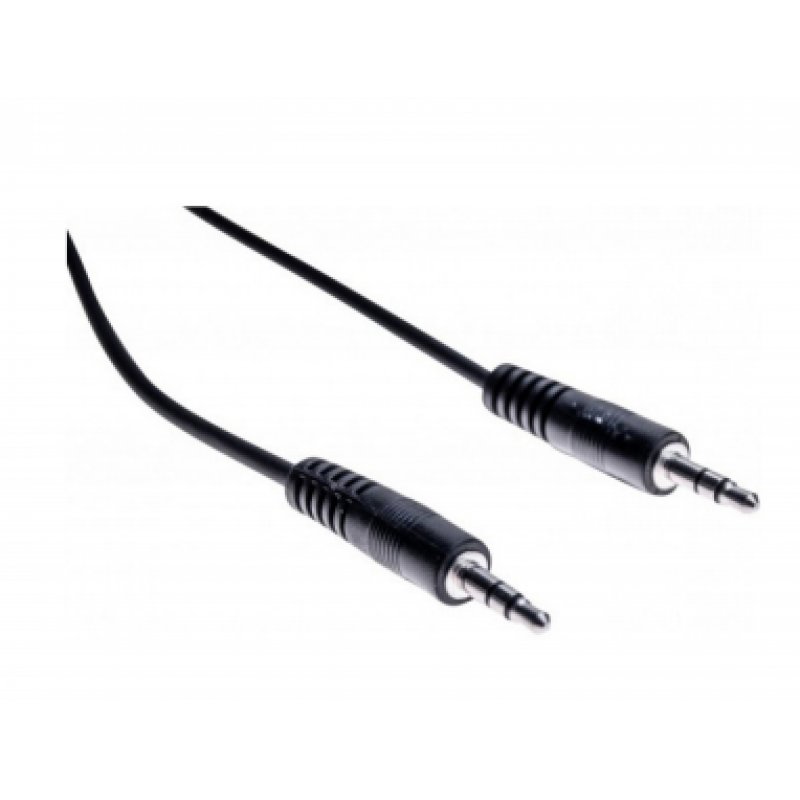 Audio cord 3.5-mm jack male/male- 2 m