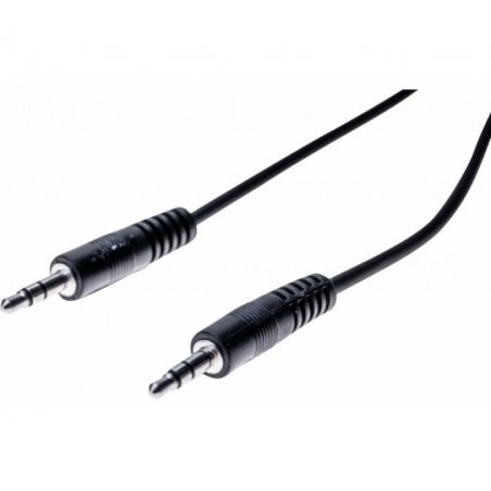 Audio cord 3.5-mm jack male/male- 3 m