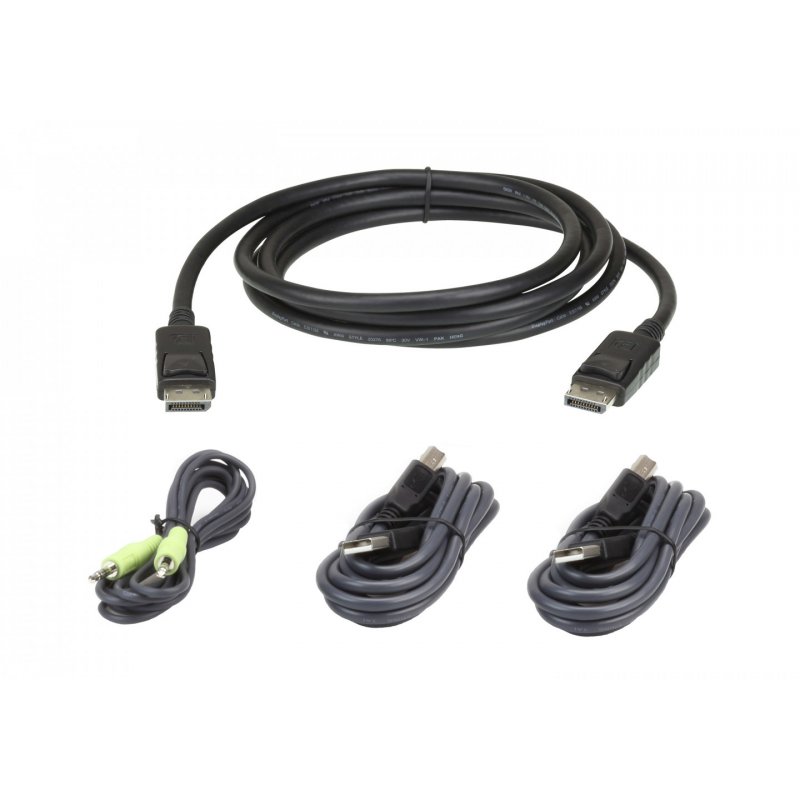 ATEN 2L-7D03UDPX4  3 m Secure KVM cable