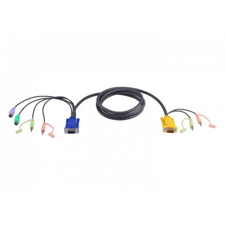KVM CABLE HD15/PS2/AUDIO FOR 253620/253642- 5 METERS