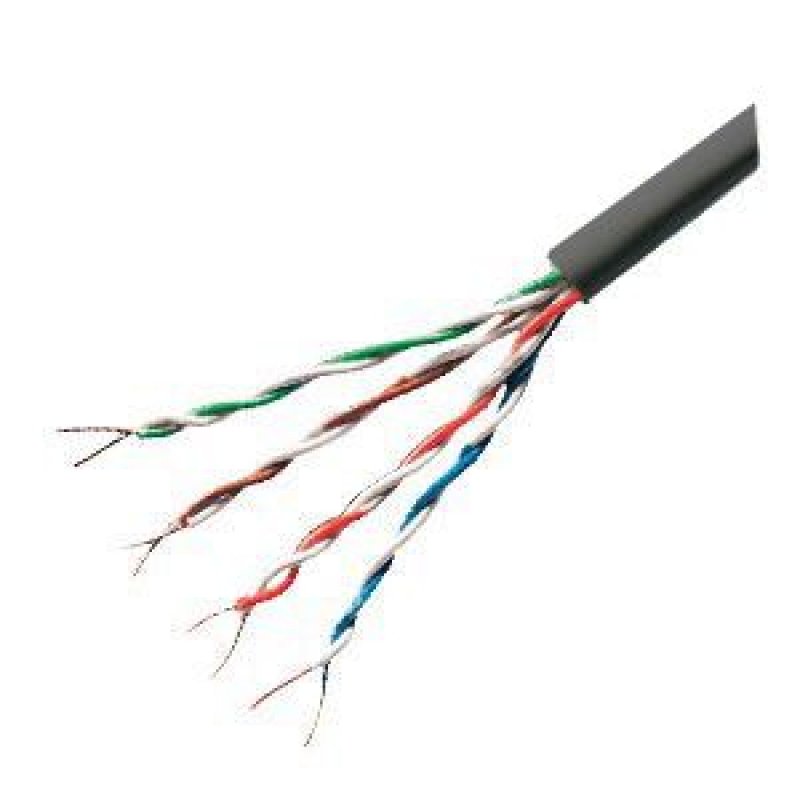 Budgets LBCC6AFTPST-BL networking cable Black 100 m Cat6a F/UTP (FTP)
