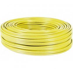 EXC 611944 networking cable Yellow 100 m Cat6a F/UTP (FTP)