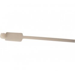 Cable Ties with label  27 x 13 mm- Bag of 10