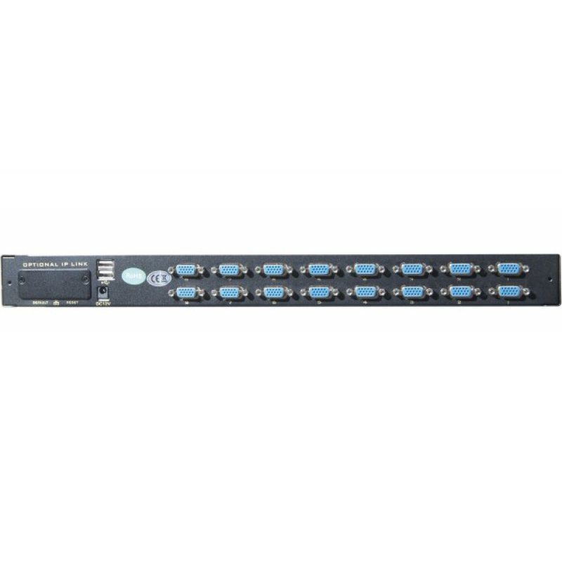 Dexlan 751908 rack console 48.3 cm (19") 1280 x 1024 pixels Black