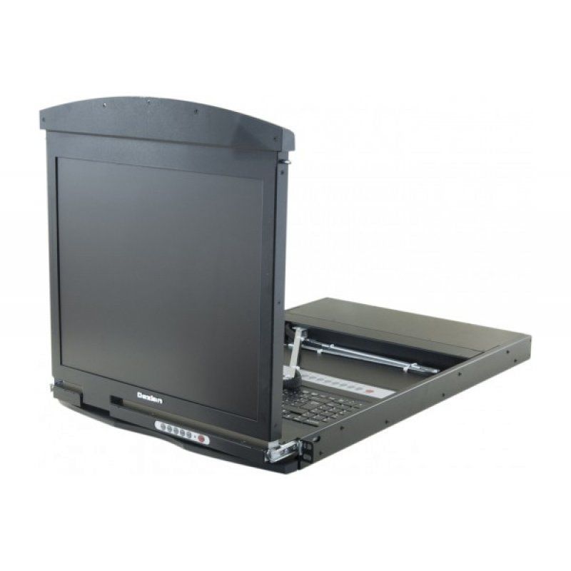 Dexlan 751908 rack console 48.3 cm (19") 1280 x 1024 pixels Black