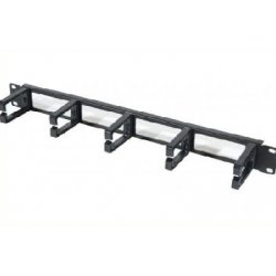 EXC 754533 cable organizer Rack Cable bracket Black 1 pc(s)