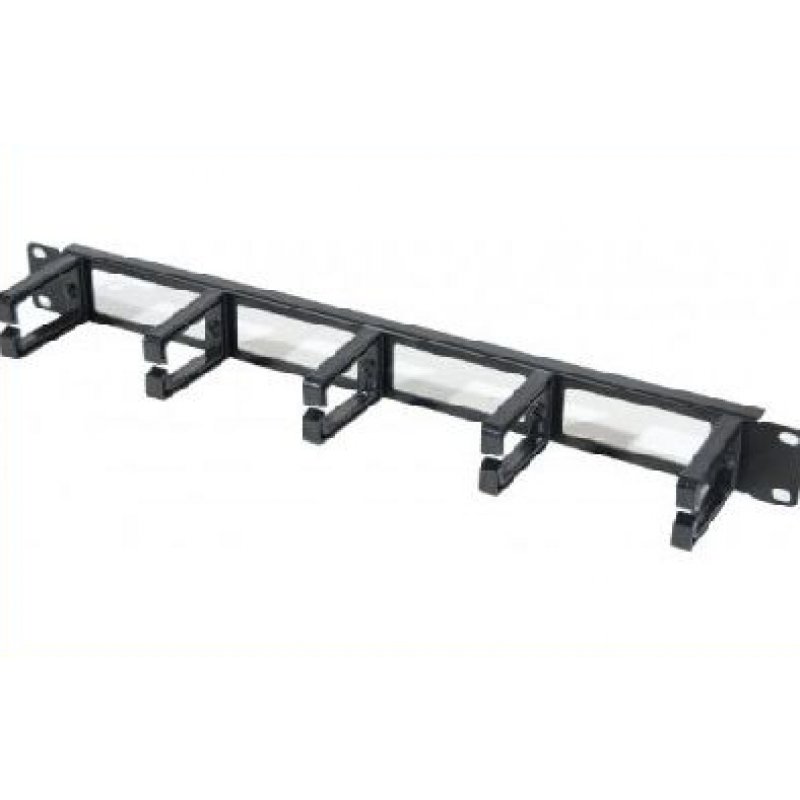 EXC 754533 cable organizer Rack Cable bracket Black 1 pc(s)