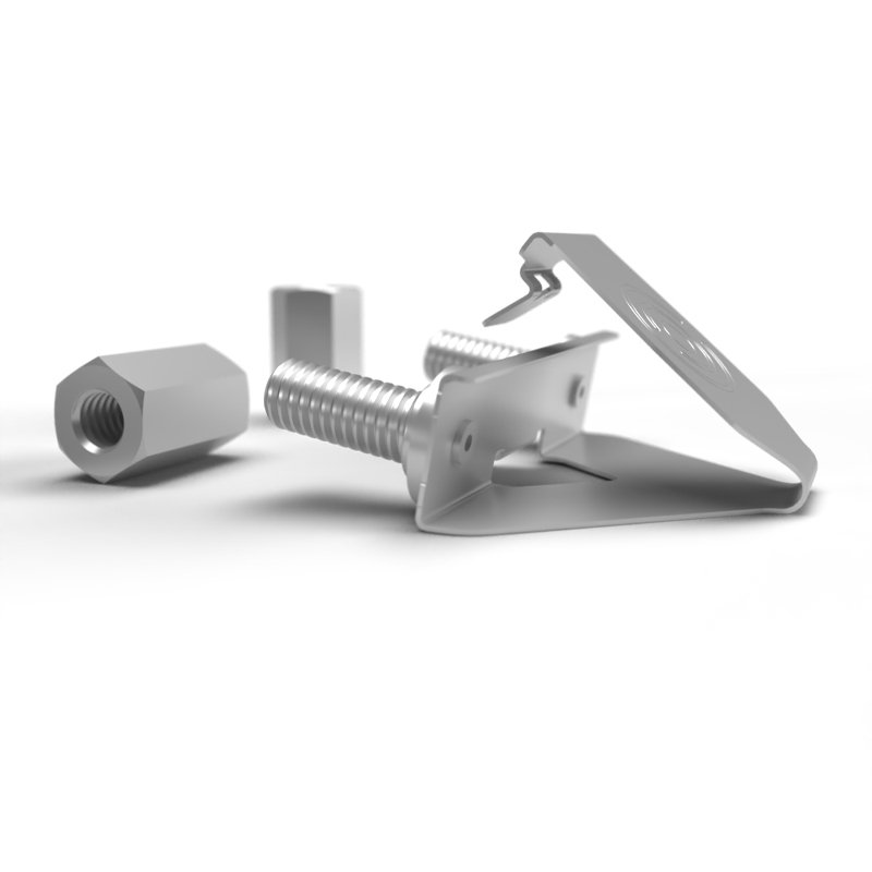 /dev/mount, 1U cage nut reinvented - set of 50 pcs