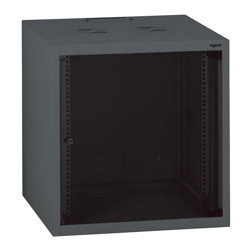 LEGRAND 19-inch fixed box delivered assembled Linkeo capacity 6U - 359x600x600mm