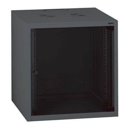 LEGRAND 19-inch fixed box delivered assembled Linkeo capacity 6U - 359x600x600mm