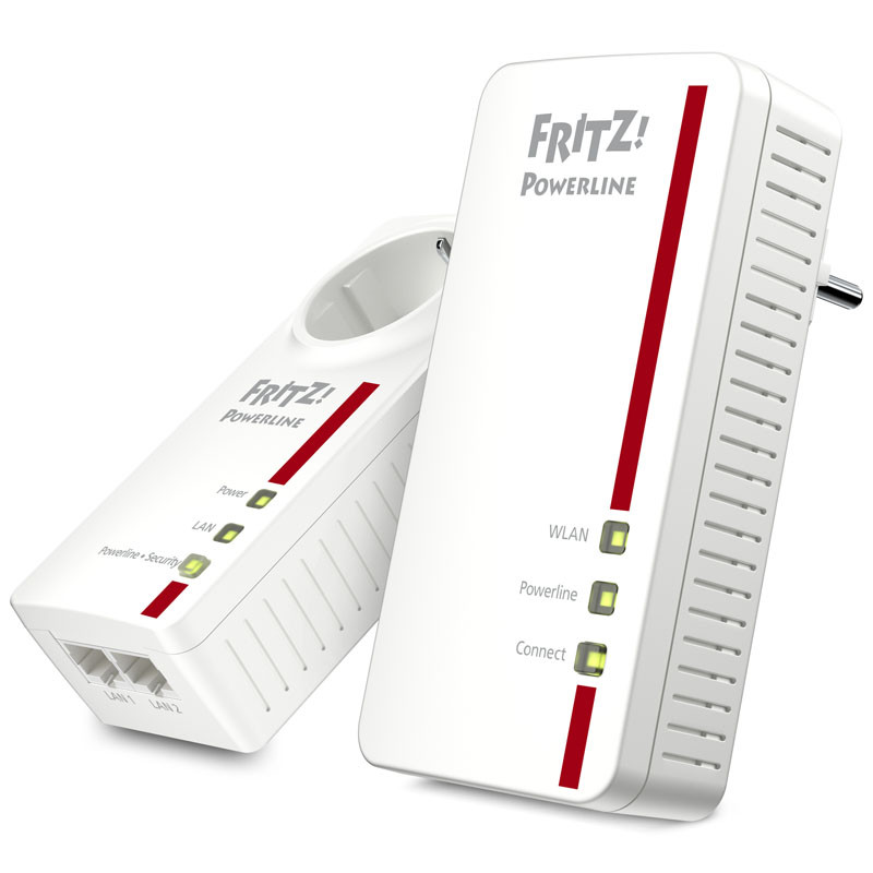 FRITZ!Powerline 1260E WLAN Set 1200 Mbit/s Ethernet/LAN Wifi Blanc