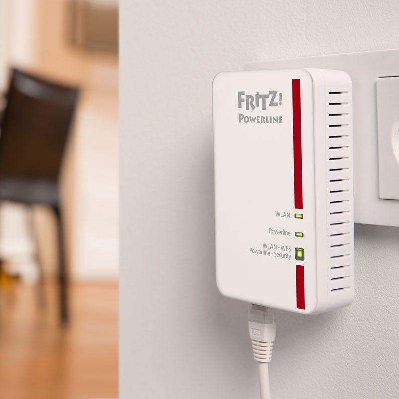 FRITZ!Powerline 1240E WLAN 1200 Mbit/s Ethernet/LAN Wifi Blanc 1 pièce(s)