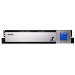 Infosec E7 One 3000 RT uninterruptible power supply (UPS) Double-conversion (Online) 3 kVA 3000 W 9 AC outlet(s)
