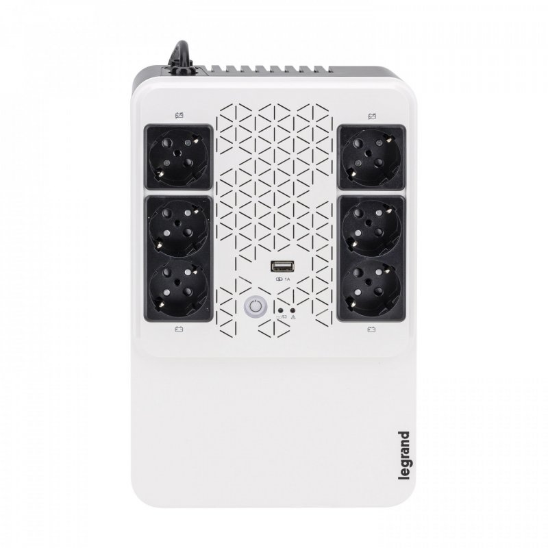 Legrand Keor ASI MULTIPLUG 600 FR uninterruptible power supply (UPS) Line-Interactive 0.6 kVA 360 W 6 AC outlet(s)