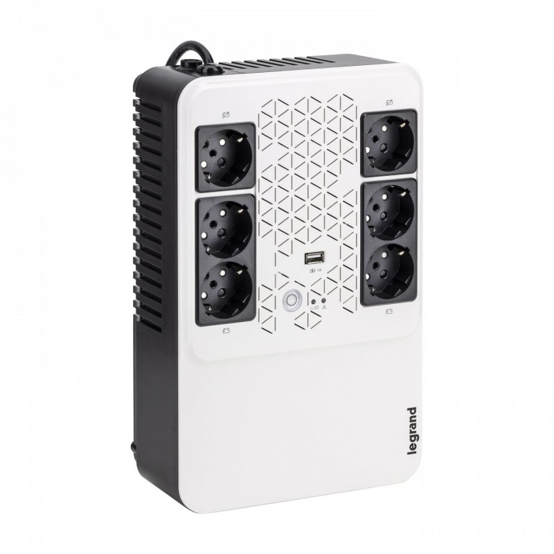 Legrand Keor ASI MULTIPLUG 600 FR alimentation d'énergie non interruptible Interactivité de ligne 0,6 kVA 360 W 6 sort