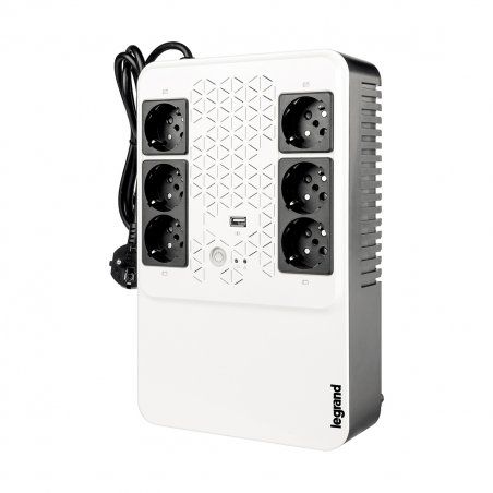 Legrand Keor ASI MULTIPLUG 800 FR alimentation d'énergie non interruptible Interactivité de ligne 0,8 kVA 480 W 6 sort