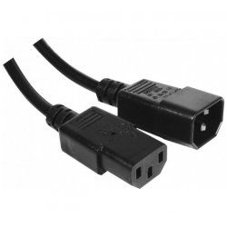 Hypertec ProConnectLite Black 0.6 m C14 coupler C13 coupler