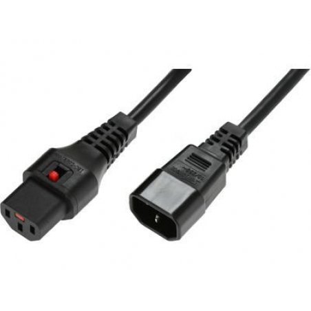 Microconnect PC1022 câble électrique Noir 3 m Coupleur C14 Coupleur C13