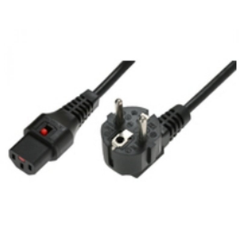 Microconnect EL249S power cable Black 1 m C13 coupler