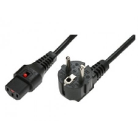 Microconnect EL249S power cable Black 1 m C13 coupler