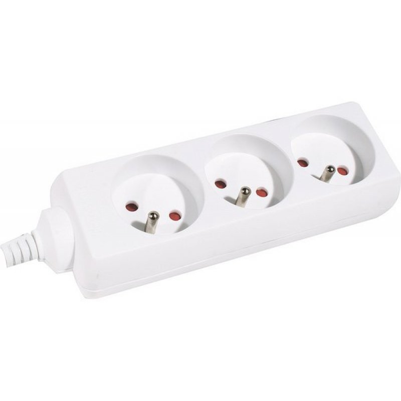 Dexlan 808530 power extension 1.5 m 3 AC outlet(s) Indoor White