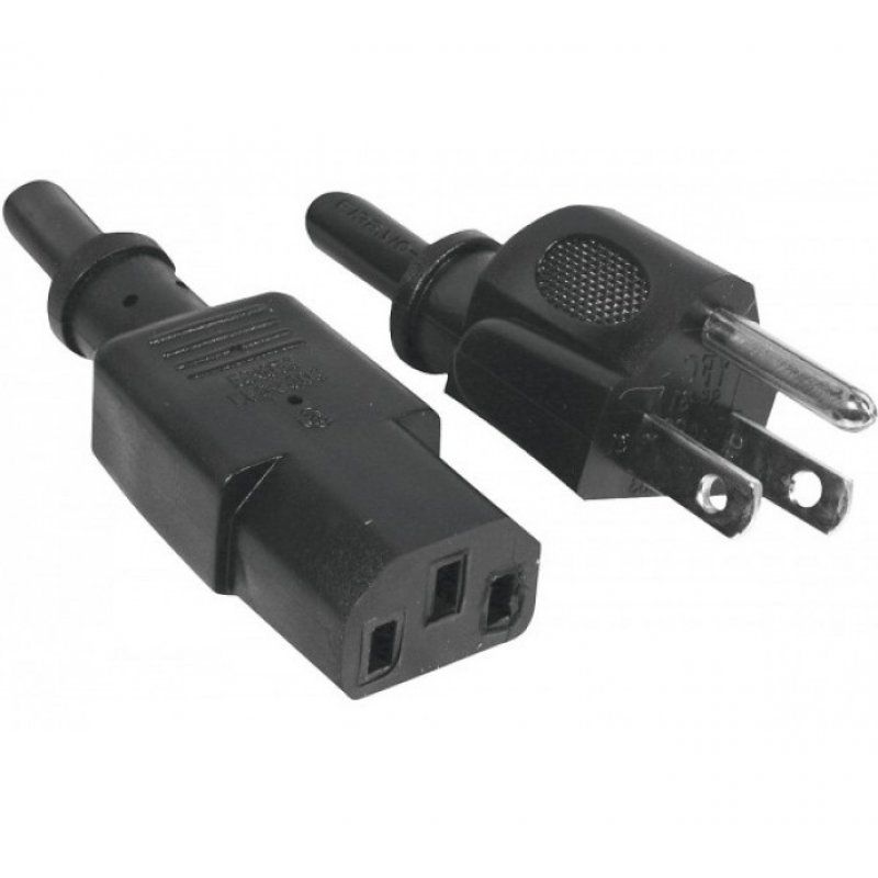 Hypertec 809030-HY câble électrique Noir 1,8 m Prise d'alimentation type B Coupleur C13
