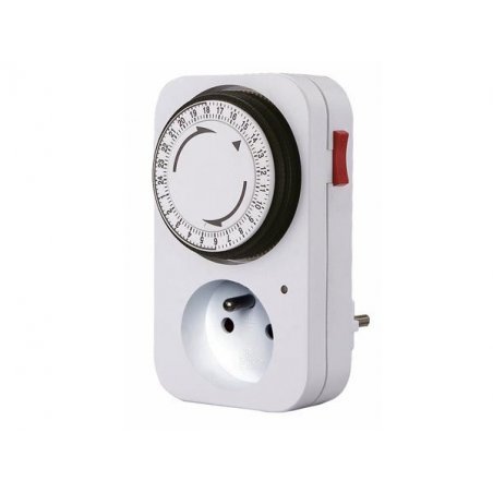 Perel TOOL122 Noir, Blanc Programmateur journalier