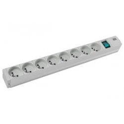 Bachmann 333.419 power distribution unit (PDU) 8 AC outlet(s) 1U Grey