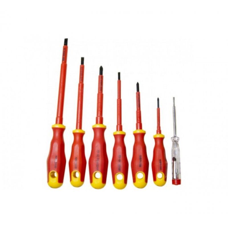 Insulated Screwdriver set- 7 pieces