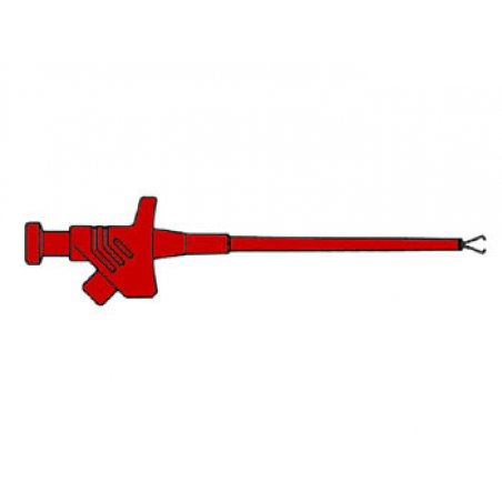 CLAMP-LIKE TEST PROBES 158MM RED
