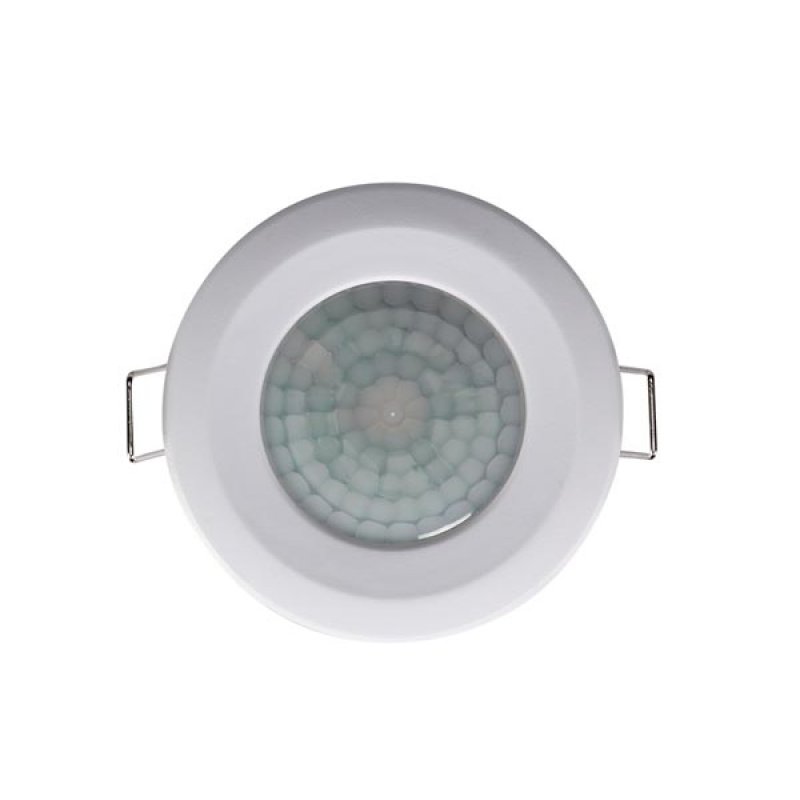 PIR motion detector Ø62mm white 1200W 360°