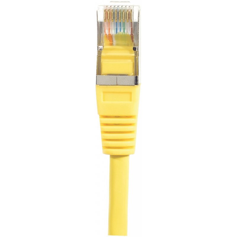 Cat6 RJ45 Patch cable F/UTP yellow - 3 m