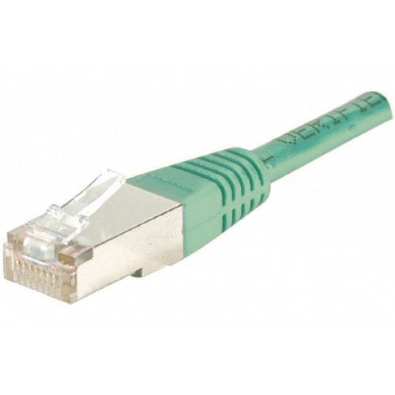 Cat6 RJ45 Patch cable F/UTP green - 5 m