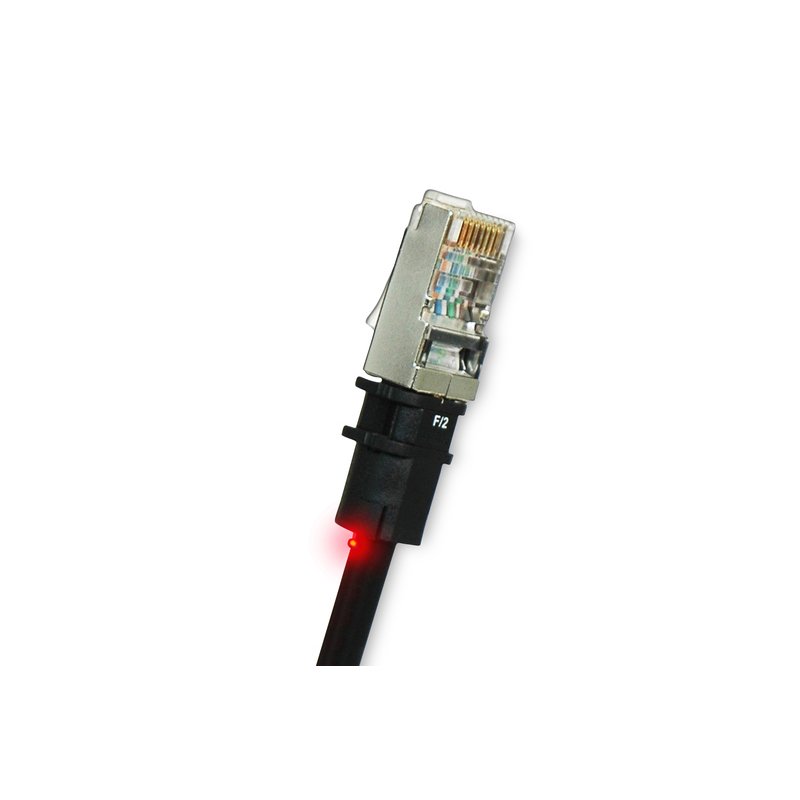 PATCHSEE Cat5e RJ45 Patch cable F/UTP LSZH black - 3,1 m